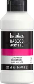 Liquitex BASICS Gloss Varnish, 250ml (8.4oz) Bottle - ColorH - View 1