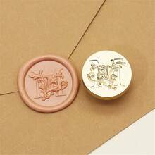 26 Letters Embossed Wax Seal Stamp Heads, Initial Wax Seal Stamps, Thickened Brass Wax Seal Stamps - Alphabet Stamp - View 18