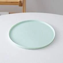 1pc Pet Waterproof Bowl Mat, Cat/Dog Bowl Placemat, Non-Slip Silicone Mat, Anti-Splash Cat Bowl Food Spill Mat, Suitable For Rabbit And Hamster - Multicolor - View 12