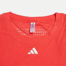 Adidas Spring/Summer Women's Lightweight Comfortable Tennis Sports Fitness Training Sleeveless Round Neck Tank Top JE7117 - Bright Red - View 2