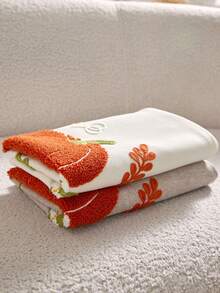 1 Stück Thanksgiving Ahornblatt Kürbis Weizen 3D bestickter Kissenbezug, 100% Polyester Kunstleinen, universeller Innen-/Außenbereich Dekokissenbezug, geeignet für Zuhause Sofa Dekokissenbezug, ideal für Schlafzimmer Bett, Stuhl, Auto passend, ohne Füllung - Khaki - Übersicht 9