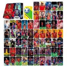 92件套（60張照片卡 + 32張貼紙）高畫質照片卡，Ronaldo Lomo卡，足球明星收藏卡，足球肖像卡，高畫質雙面貼紙與支撐卡，粉絲周邊，收藏品，適合粉絲生日 - 彩色 - 查看 6