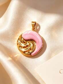 Multi-Style Summer Vacation Exclusive Color-Block Swirl DIY Pendant Set, Skin-Friendly Sweat-Resistant Macaron Color Interchangeable Necklace Style, Honeymoon Anniversary Gift, Bridesmaid Gift Box Jewelry - Multicolor - View 11