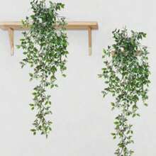 Artificial Hanging Plants, Suitable For Home Living Room, Office, Bathroom And Shelf Decoration, Wedding, Birthday And Party Scene Arrangement, Indoor And Outdoor Greenery Decoration, Outdoor And Yard Decoration. - Multicolor - View 8