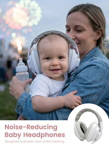 1pc Square Baby Noise Cancelling Ear Protection Headphones, Suitable For 3 Months To 3 Years Old - Multicolor - View 6