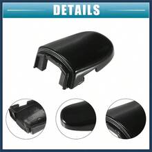 Front Left Exterior Door Handle Lock Cover Cap Fit Jetta - Pack Of 1 Black Stylish Design - A - View 3