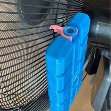 6件組 3D列印冰袋夾，風扇安裝冰袋支架，適用於空氣冷卻，風扇配件 - 冰袋固定夾 - 查看 4