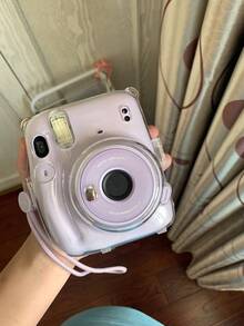 Mini 12/11 Digital Camera Bag, Instant Camera Protective Case, Camera Storage Bag, Suitable For Outdoor Scenes, Beach, Vacation And Ocean Park (Camera Not Included) Back To School Essential Supplies, Camera Sticker Book, Halloween - View 1