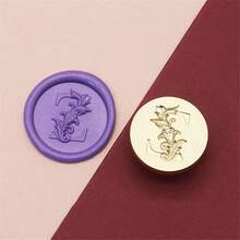 26 Letters Embossed Wax Seal Stamp Heads, Initial Wax Seal Stamps, Thickened Brass Wax Seal Stamps - Alphabet Stamp - View 14