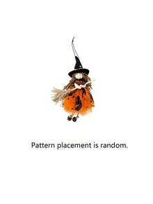 Halloween Witch Pendant Ornament, Soft Fabric Witch Doll With Pointed Hat And Broom, Halloween Party Supplies, Home Decor, Tree Hanging Decoration, Spooky Halloween Decoration - A - View 13