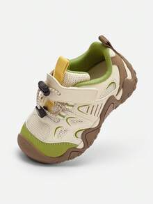 Balabala Baby First Walking Shoes, Multi-Terrain Functional Sports Shoes, Breathable Soft Sole, Unisex For Boys And Girls - Off-white - View 1