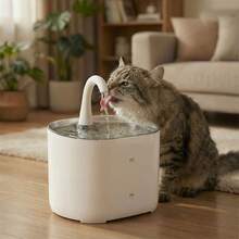 2.2L Cat Water Fountain, Automatic Quiet Filtered Water Dispenser, Suitable For Small And Medium Cats And Dogs, USB Style Without Adapter - Multicolor - View 12