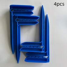4pcs Outdoor Beach Towel Clips - Securely Hold Towels And Sheets, For Camping And Beach Trips - Multicolor - View 5