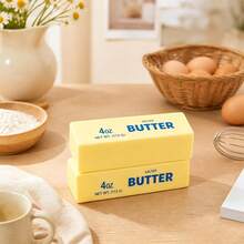 1pc Portable Butter Stick Squishy Toy, Soft Squeeze, Crunchy Feel, Slow Rebound Mochi Squishy, Stress Relief, Sensory Toy, Fun Anxiety Relief, Decompression Toy, Sticker Style, Suitable For Office And Home Use - Multicolor - View 5