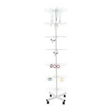 YUNRUX 7-Tier Display Stand, Retail Display Stand With Hooks, Rotating Display Stand For Jewelry And Necklaces - 1PC - 查看 8