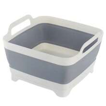 Collapsible Basket, Kitchen Sink, Collapsible Square Vegetable Washing Basin, Adjustable Drainage Basket, Portable Fruit And Vegetable Washing And Storage Box. Tool Storage Basket, Children's Toy Storage Basket - 1 - View 9