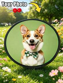 Custom Photo Nylon Folding Fan, Sublimation UFO Fan, Portable Handheld Fan With Storage Bag, DIY Outdoor Activity Set - Multicolor - View 3