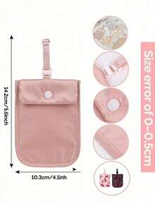 Dompet Saku Tersembunyi Anti-Pencurian RFID - Bahan Lembut Ramah Kulit, Dapat Diatur, Dengan Gesper Anti-Jatuh, Ringan dan Bernapas, Tidak Menimbulkan Rasa Tidak Nyaman - MultiWarna - View 10