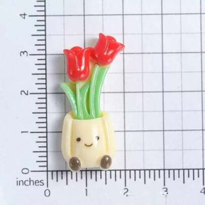 20pcs Potted Flower Shape Decorative Magnets, Cute Creative Magnetic Decor, Suitable For Kitchen, Office, Refrigerator, Storage Cabinet, Dishwasher, Perfect For Christmas, Valentine's Day, Thanksgiving, Mother's Day, Outdoor Garden Decor, Fan, Room Decor, Teacher Gift, Wedding Decor, Holiday Accessories, Garden Furniture, Garden, DIY, Bedroom Decor, Kitchen Decor, Dorm Essentials, Storage Room, Travel Essentials, Bachelor Party Supplies, Office Desk Accessories, Home Decor