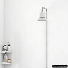 Filtered Showerhead With Hose - Fixed Shower Head For Enhanced Wate - A - View 4