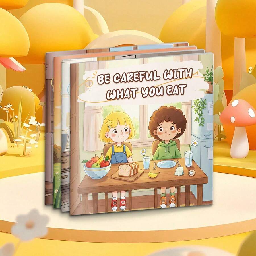 Children's Self-Protection Safety Story Book Set, Children's Personal Safety Picture Books, Early Learning Education Reading Books For Daily Danger Awareness, Suitable For 3+ Preschool Children - Children's Security Picture Books - View 1