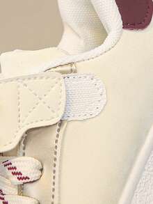 Elegant Kids' Vintage Flat Skate Shoes With Durable Anti-Slip Outsole - Gold - View 8