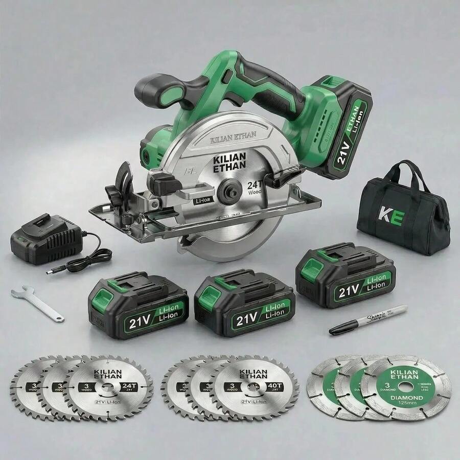 Electric Saws - Green - View 1