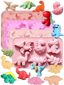 1pc Dinosaur Shaped Mini Handmade Soap Mold, Suitable For DIY Handmade Soap, Candles, Resin And Plaster Molds, Reusable - A - View 11