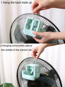 1 Set [5pcs] Portable Cooling Fan, No Electricity Required For Fast Cooling, Easy Installation For Home/Office/Outdoor, Office, Outdoor - Multicolor - View 7