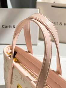 1pc Women's Handbag, PU Leather Crossbody Bag With Adjustable Shoulder Strap, Suitable For Daily Commuting, Dating, Shopping, Handbag, Tote Bags - Multiple Styles - View 6