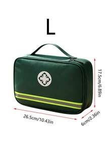 1pc Family Large-Capacity Medical Storage Bag With Tiered Large Openings For Portable Medicine Cabinet, Home Emergency First Aid Kits,The Actual Product Does Not Contain Any , It Only Sells Storage Bags - Multicolor - View 12