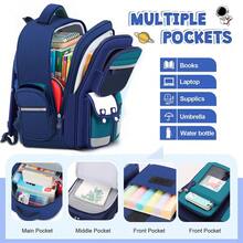 3pcs Space Astronaut Boys Large Capacity Backpack Set With Lunch Bag, Pencil Case And Pendant - Sets - View 4