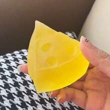 Melojoy 新款特大號起司捏捏樂，逼真超大起司慢回彈可塑創意豆腐球，手捏紓壓球，完美禮物、生日禮物、理想禮物、驚喜禮物、節日禮物、季節性禮物 - 彩色 - 查看 18