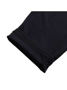 Under Armour Men's Sports Crop Cargo Pants, Knit Straight Leg Trousers For Daily Running, 1386979-001 - Black - View 8