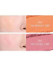 Rom&nd Romand BETTER THAN CHEEK S02 LYCHEE CHIP 柔霧啞光腮紅，絲絨親膚質感，控油舒適，適合乾肌，日常易上妝，獨特浮雕外殼，適合新手，K-Beauty 韓系彩妝，Olive Young，禮物，4g/0.14oz - S02 LYCHEE CHIP - 查看 6