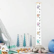 Height Measurement Wall Sticker For Kids Room Wall Decor Cartoon Graffiti Height Chart Removable Height Ruler - Multicolor - View 4