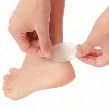 1/10/20/30/50pcs Transparent Gel Anti-Chafing Foot Pads, Heel Protection Pads, Front Foot Gel Cushion Pads, Waterproof Foot Patches - Transparent - View 5