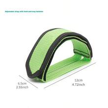 4 Colors Nylon Anti-Slip Bicycle Pedal Strap, Adjustable Fixed Tooth Bicycle Pedal Strap, Outdoor Cycling Accessories - Multicolor - View 4