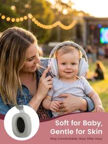 1pc Square Baby Noise Cancelling Ear Protection Headphones, Suitable For 3 Months To 3 Years Old - Multicolor - View 7