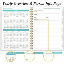 2026 Planner - Weekly Monthly Planner 2026 From January 2026 To December 2026, Planner 2026 With 12 Monthly Tabs, Inner Pocket, 6.4 X 8.5, Pink Floral - Pink Floral - View 5