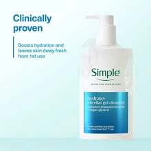 Simple Smooth+ Gel Facial Cleanse + Hydrate+ Micellar Cleanser Duo - Hydrating - View 2