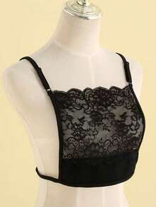 1pc/2pcs Lace Camisole One-Piece Low Neckline Fake Collar - Multicolor - View 10