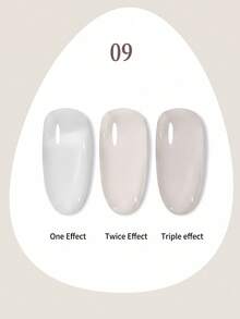 Hassleless 1pc 0.5oz (15ml) Translucent Nude Pink Gel Nail Polish - Use LED Nail Gel, Create Long-Lasting Nails In Minutes, Suitable For All Seasons - Multicolor - View 15