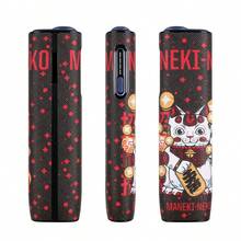 1PC PU Leather Device Protective Case, Cartoon Pattern Cover Sleeve, Portable Slim Holder With Precise Cutout, Stylish Travel Storage Accessory - Multiple Colors - View 7