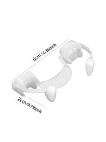 1組萬聖節可伸縮吸血鬼獠牙節日派對服裝道具，萬聖節吸血鬼殭屍牙齒Cosplay化妝派對道具血色假牙萬聖節配件 - 查看 9
