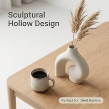 Alien-Shaped 3D Printed PLA Plastic Decorative Vase, Matte Finish, Suitable For Wabi-Sabi Style Home Desktop Decor, Dried Flower Arrangement And Home Furnishing - Multicolor - View 14