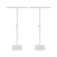 YUNRUX Handbag Stand, T-Shaped Adjustable Metal Handbag Holder, Handbag Rack With Two Hooks - 2pcs - View 6