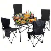 Folding Tables & Chairs - Multicolor - View 8