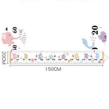 Height Measurement Wall Sticker For Kids Room Wall Decor Cartoon Graffiti Height Chart Removable Height Ruler - Multicolor - View 3