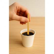 Mexedor de Café Bambu 90mm Theoto   Kit 5 Pacotes com 500 Unidades Cada (2.500 Unidades) - Multicolorido - Visão 2